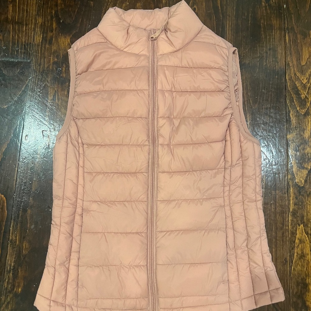 Pink Fall vest
